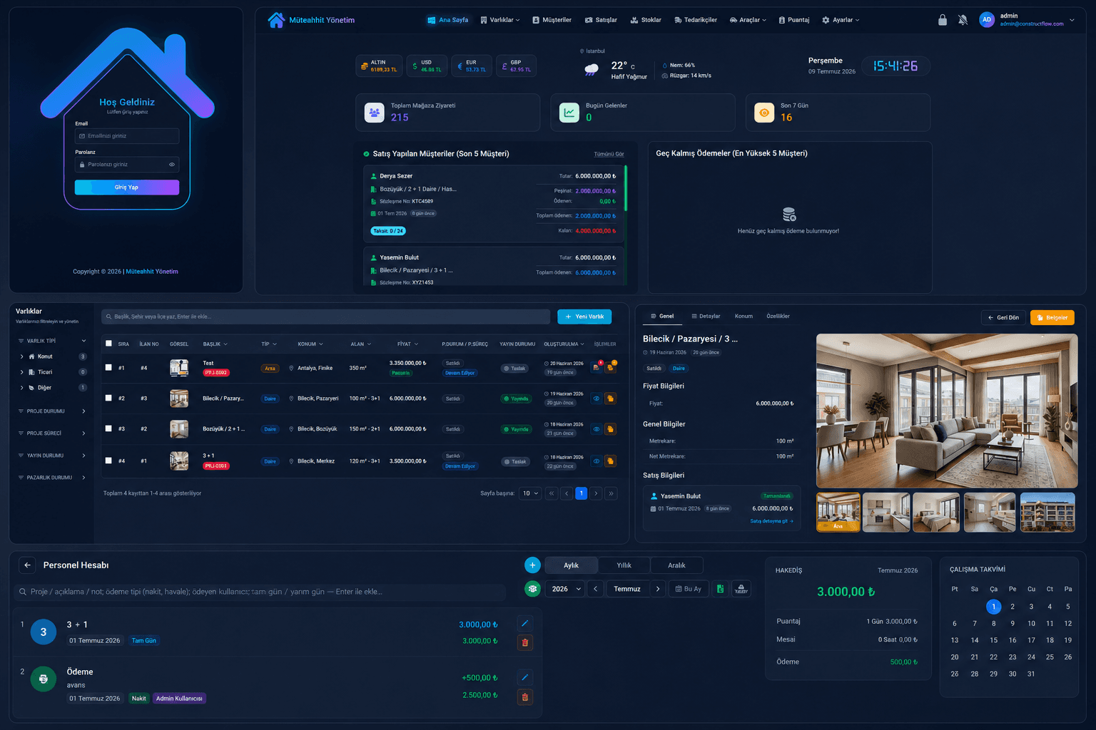 Contractor Management System